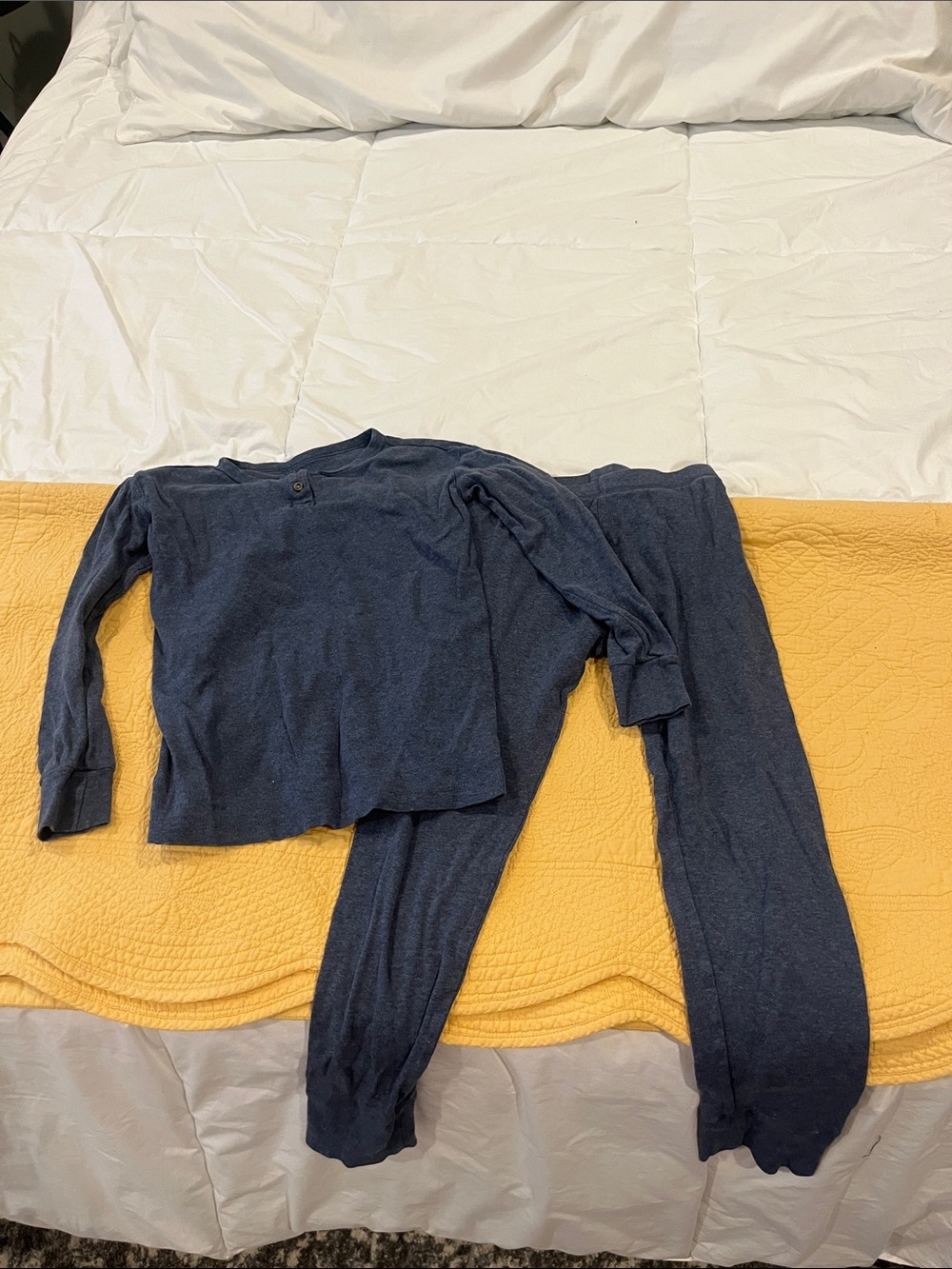 GAP Dark Blue Two-Piece Kids Pajama Set